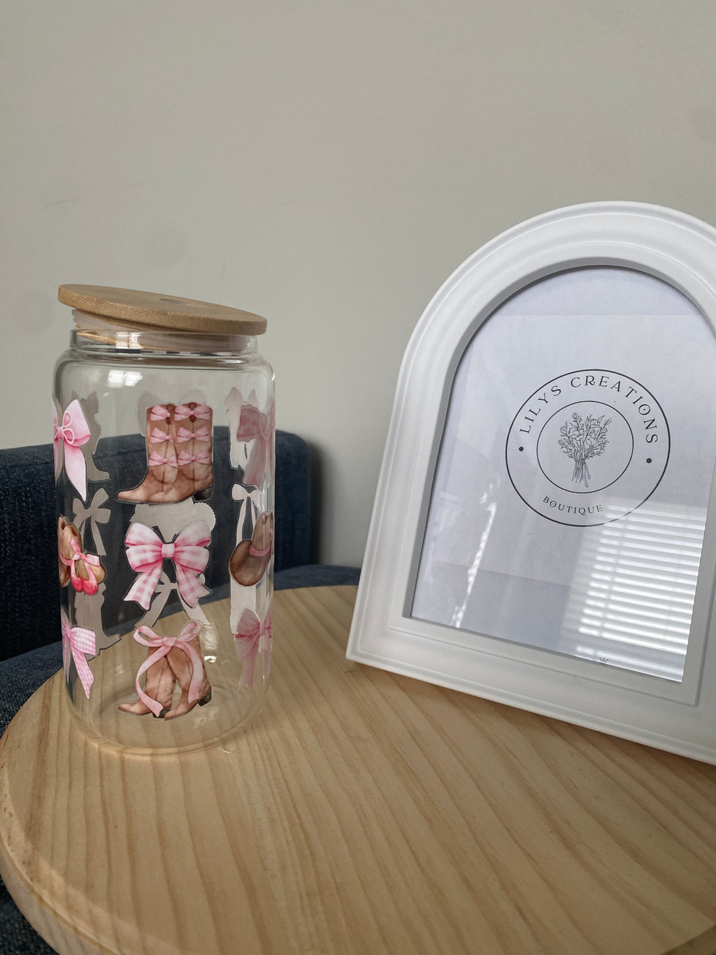 16 oz glass Libby cup