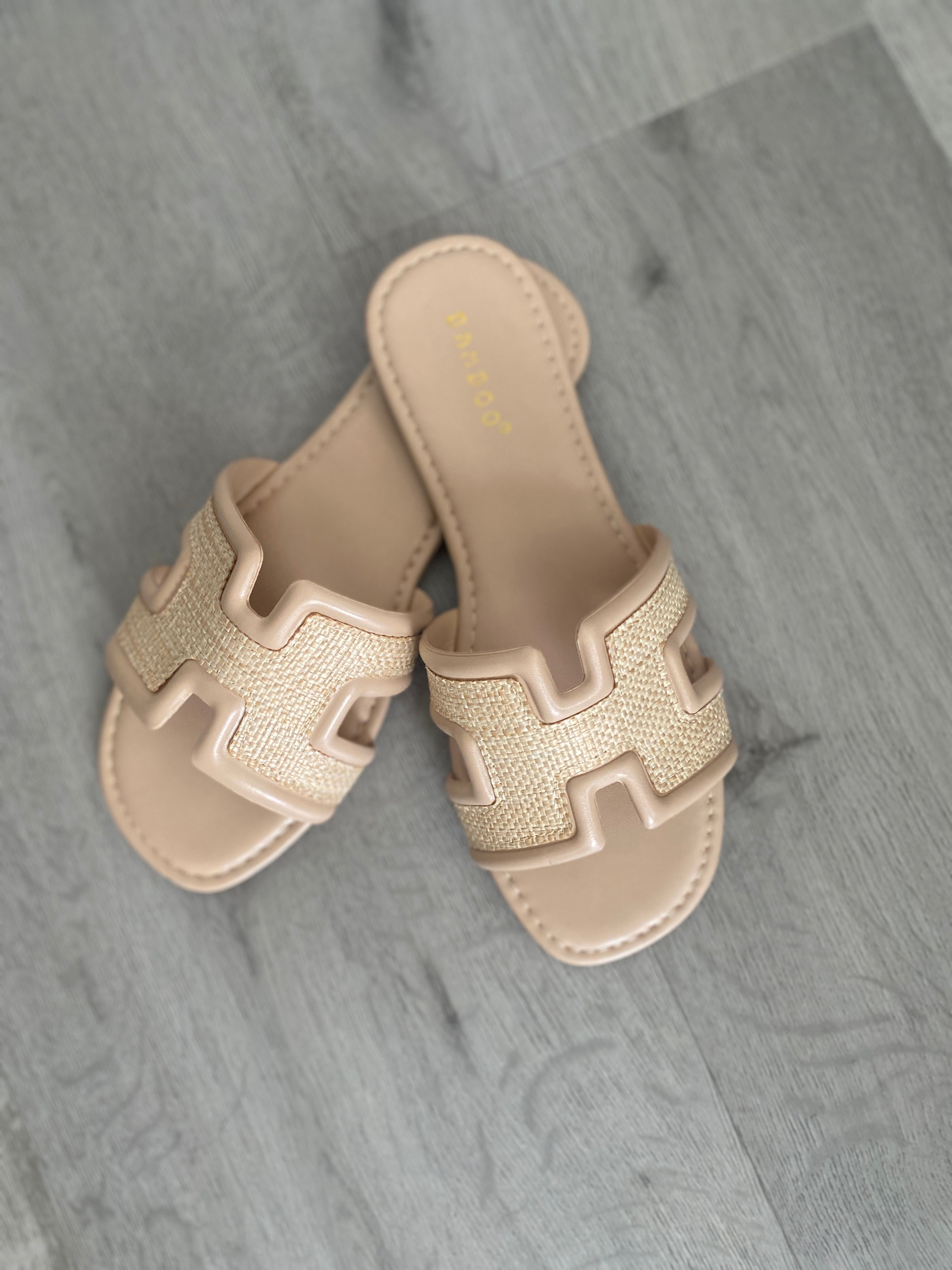 Tan sandals