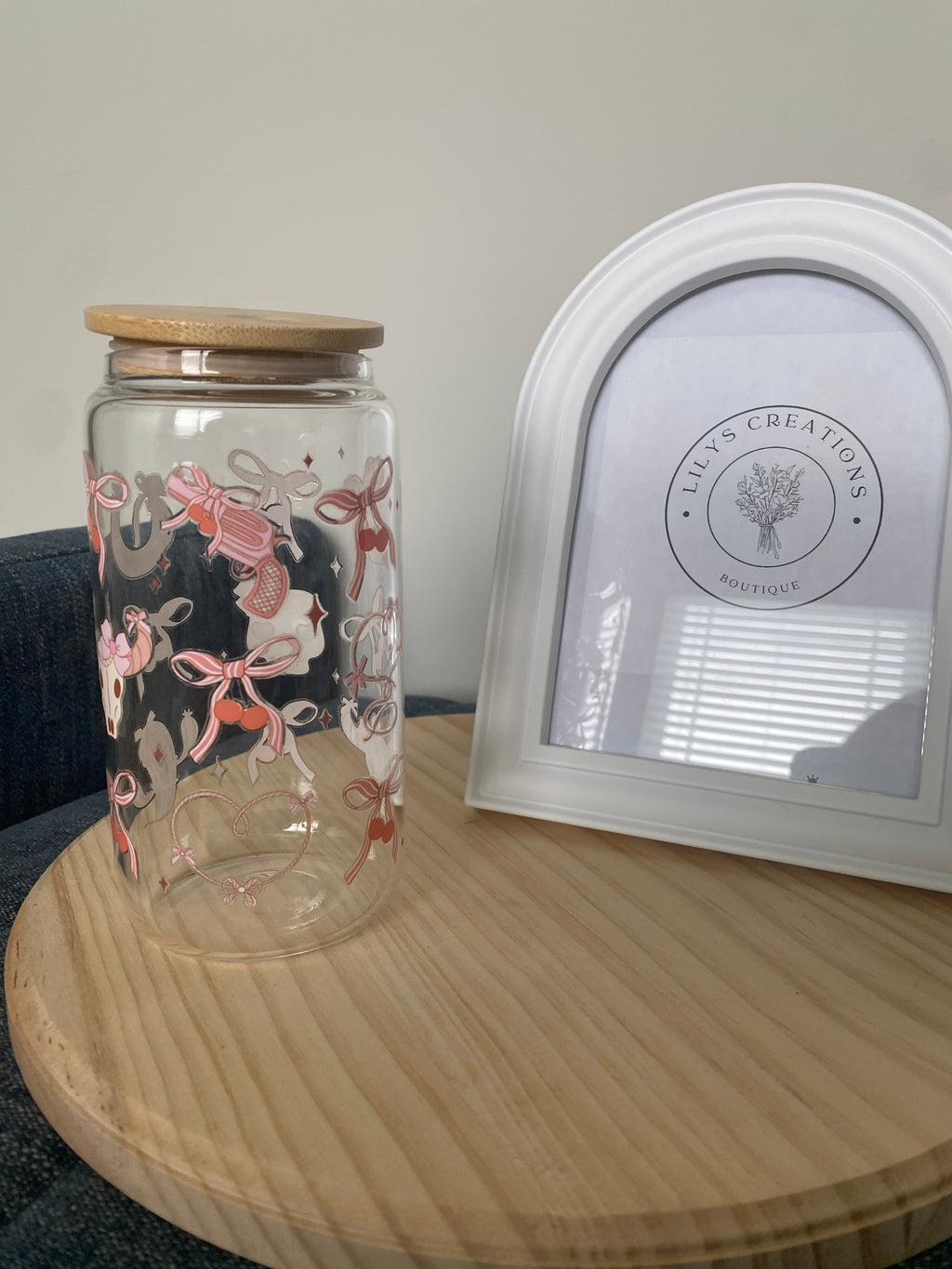 16 oz glass Libby cup