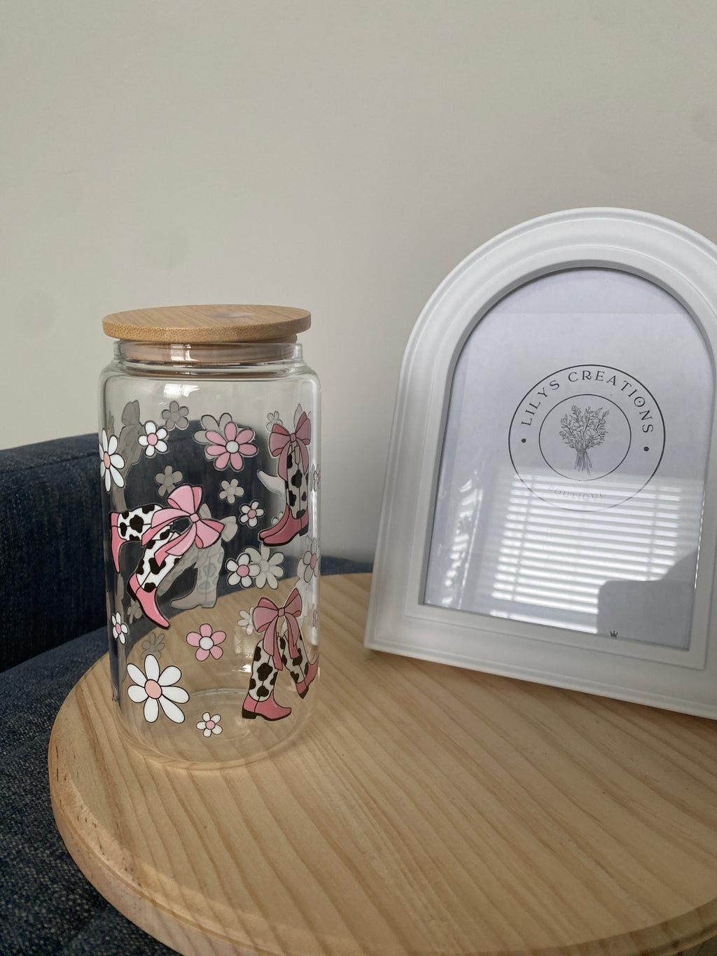 16 oz glass Libby cup