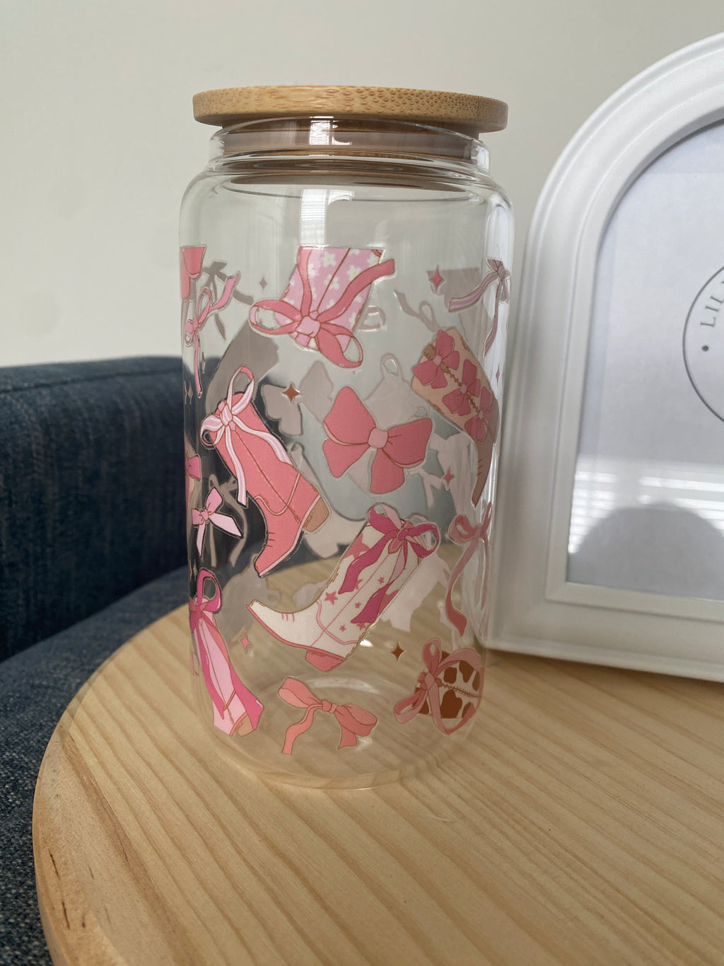 16 oz glass Libby cup
