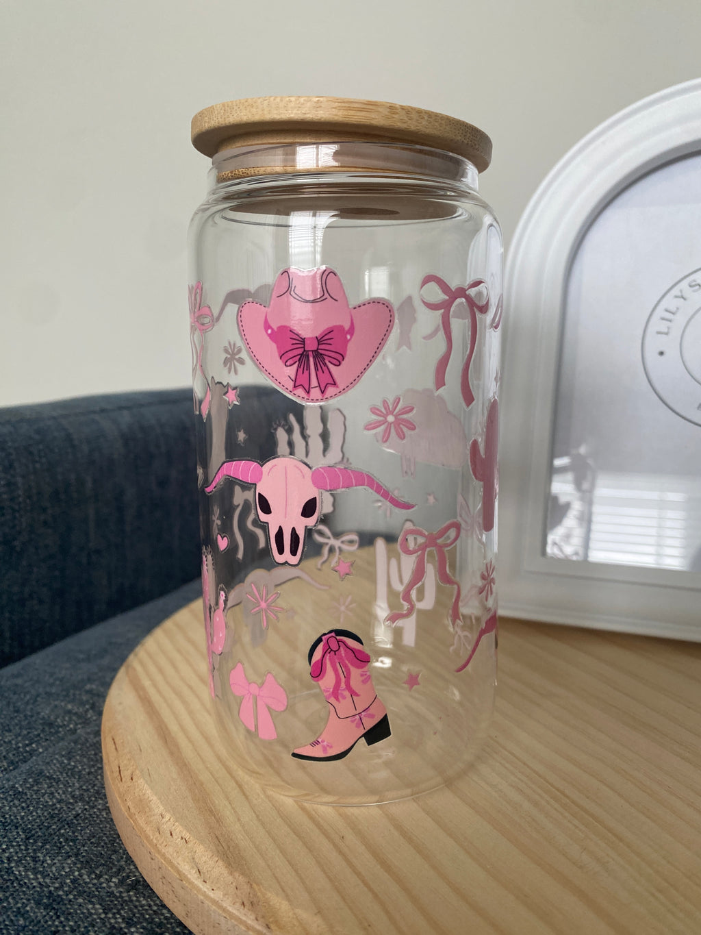 16 oz glass Libby cup